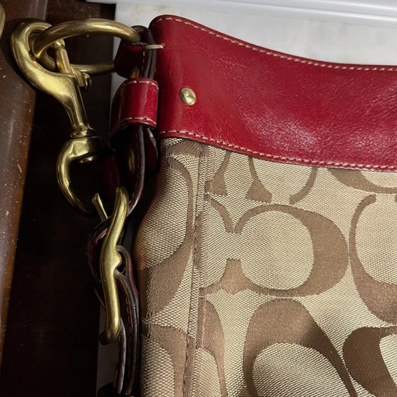 COACH F12657 Zoe Signature Medium Hobo Bag - Picture 5 of 14